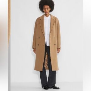 Aritzia Babaton Slouch Coat- Wool Cashmere